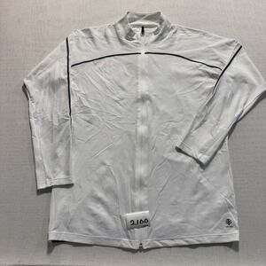 Coolibar UPF 50+ Sun Protection Jacket Mens Medium White Excellent